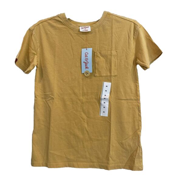 Cat & Jack Kids T-Shirt Mustard Yellow ~ Small & Medium Sizes Available ✨NEW✨ - Picture 1 of 4